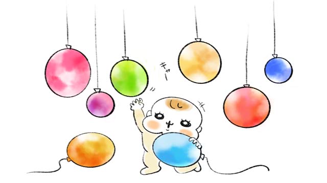 幼児の色遊び