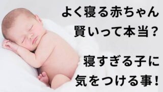 よく寝る赤ちゃんの性格と特徴、よく寝る子は賢い